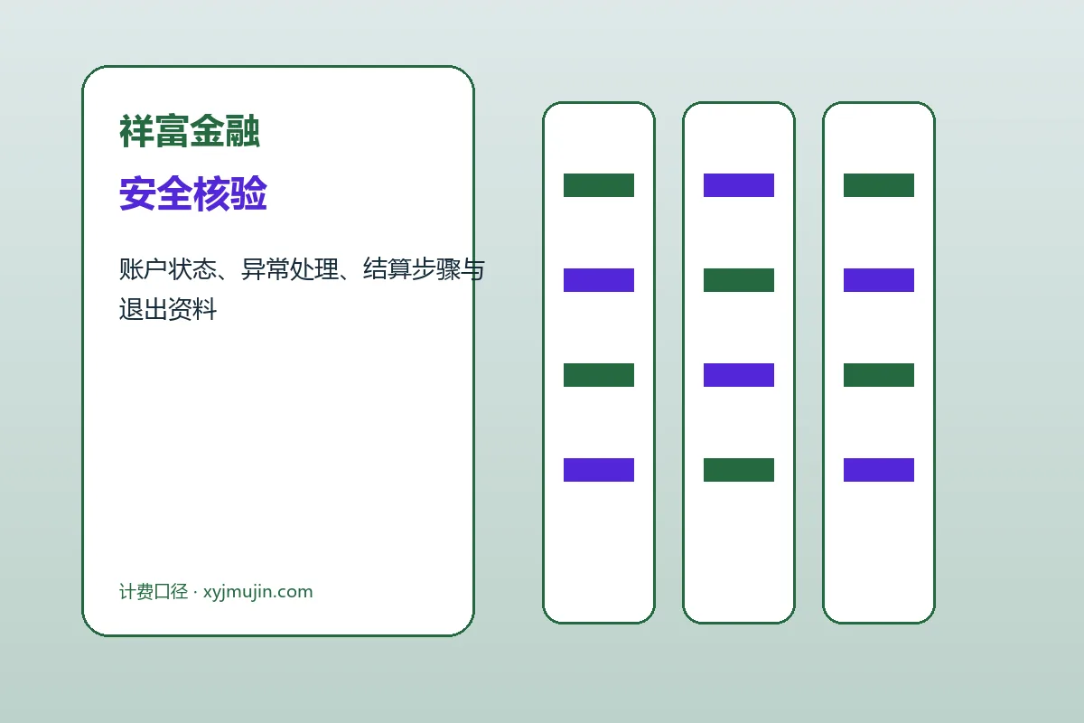 祥富金融客户支持与服务流程示意